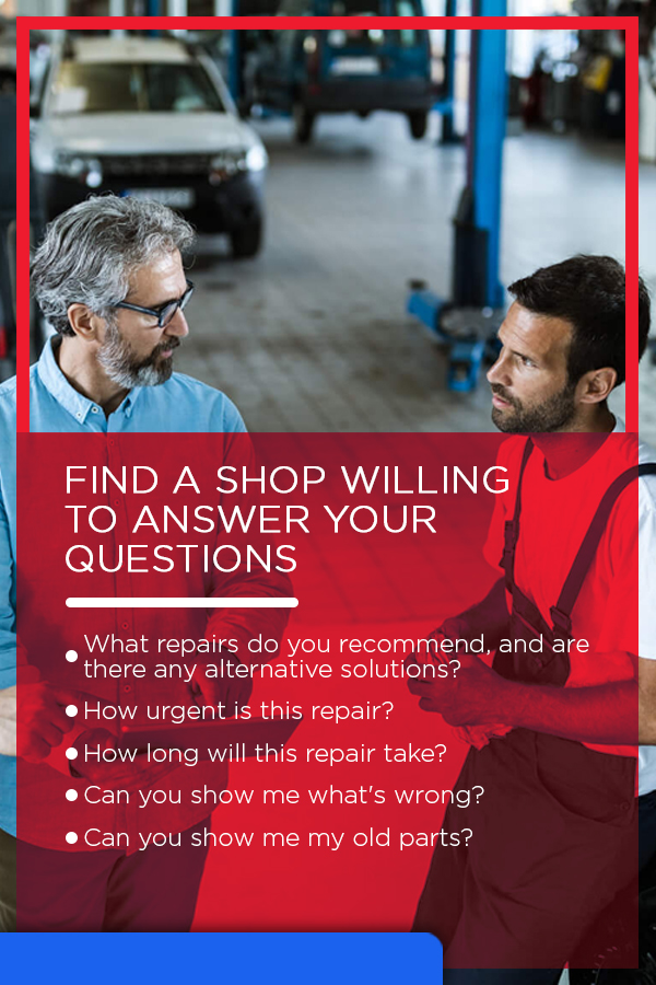 Finding a Repair Shop