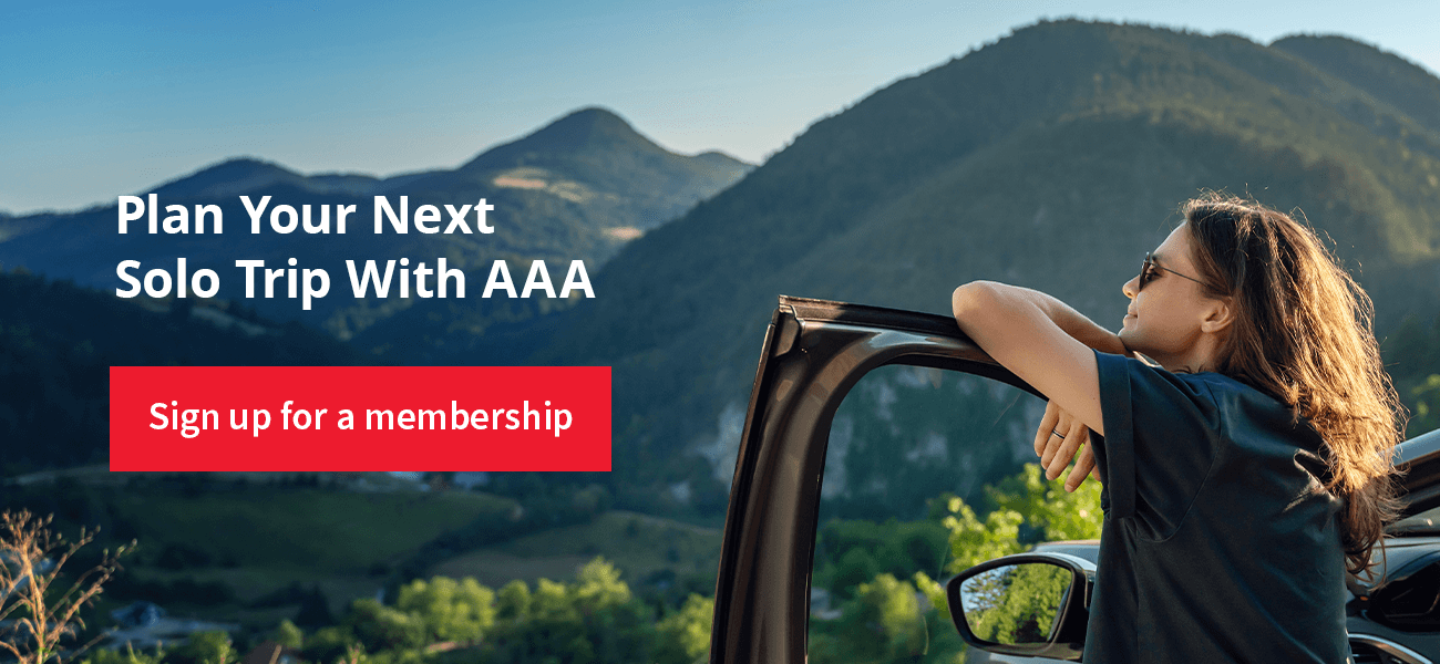 Plan Your Next Solo Trip With AAA