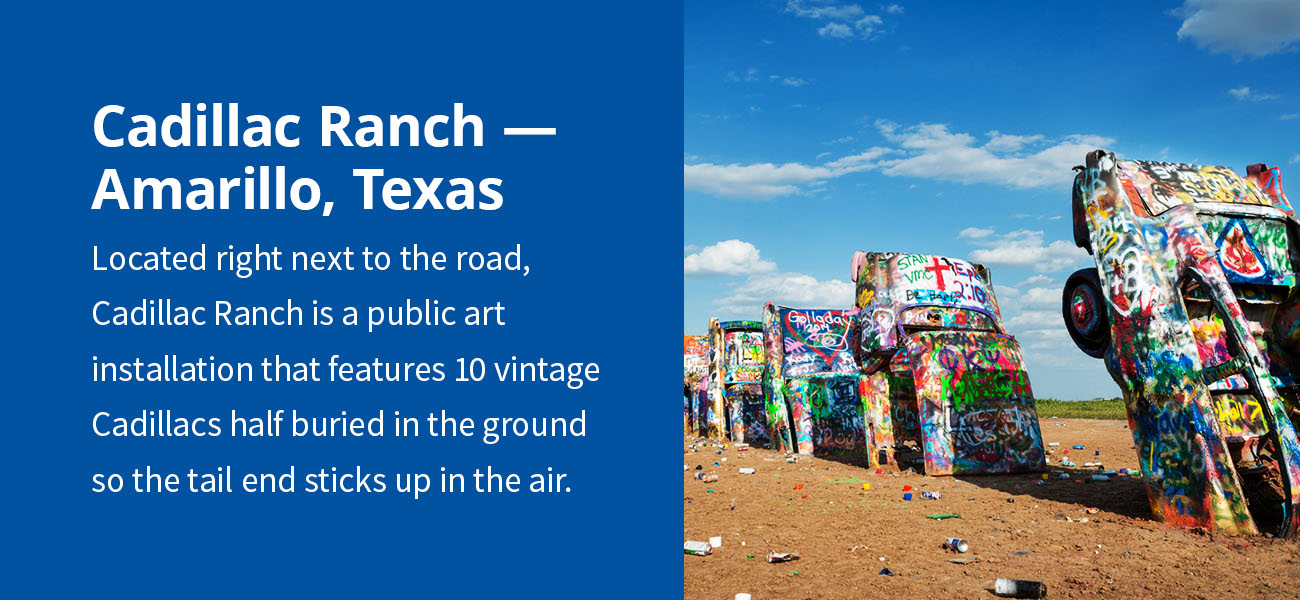 Cadillac Ranch — Amarillo, Texas