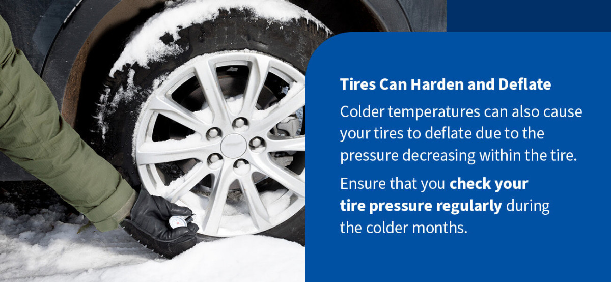 Tires Can Harden and Deflate