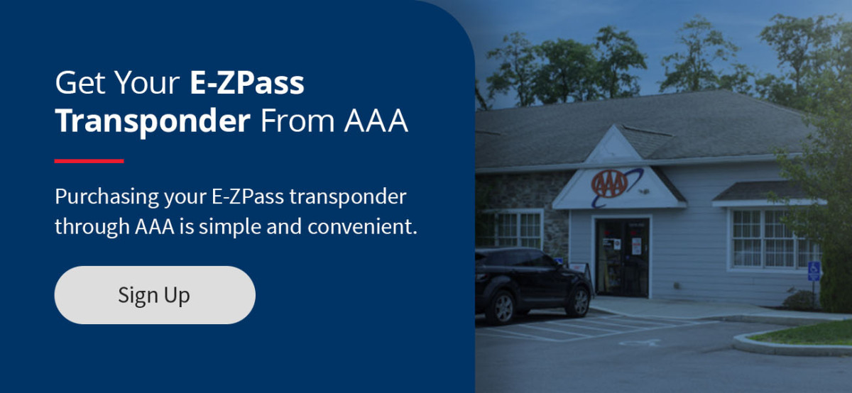 Get Your E-ZPass Transponder From AAA