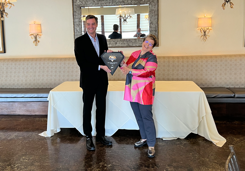 Hotel Hershey Receiving the AAA Four Diamond Award Hotel Hershey Receiving the AAA Four Diamond Award