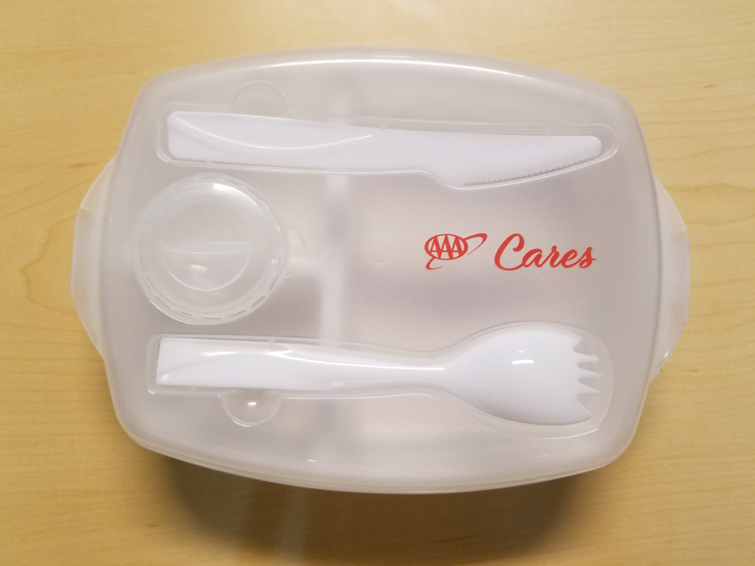 AAA Cares Lunch Containers