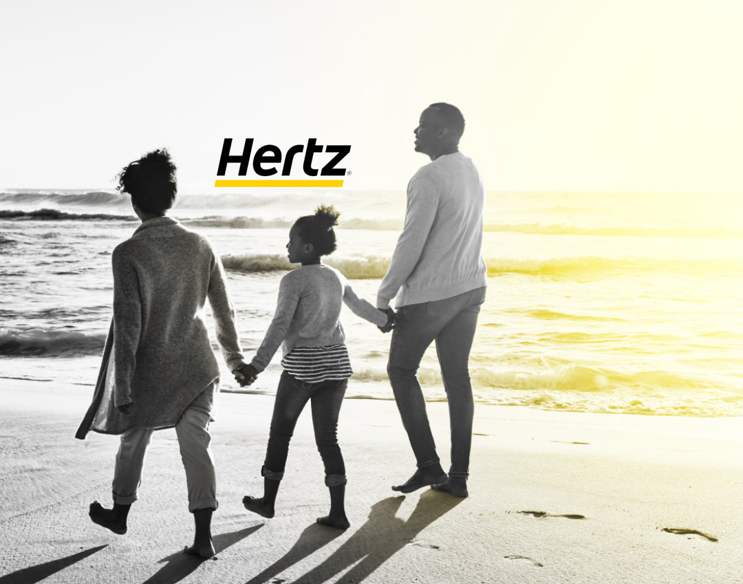 Hertz - beach logo