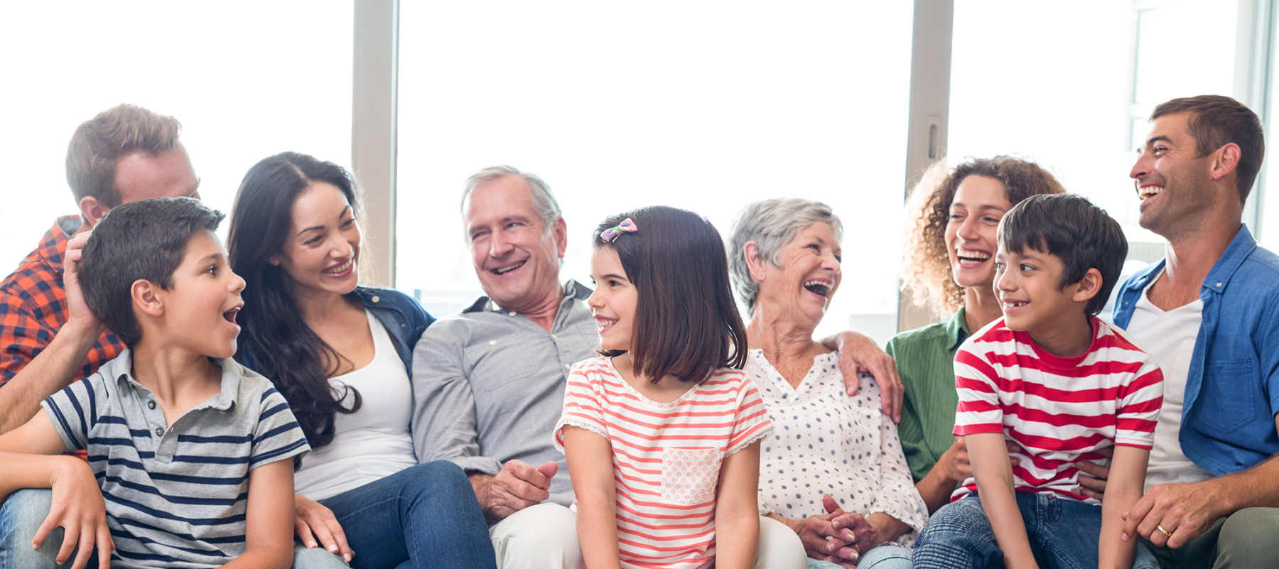 Family - Group on Couch