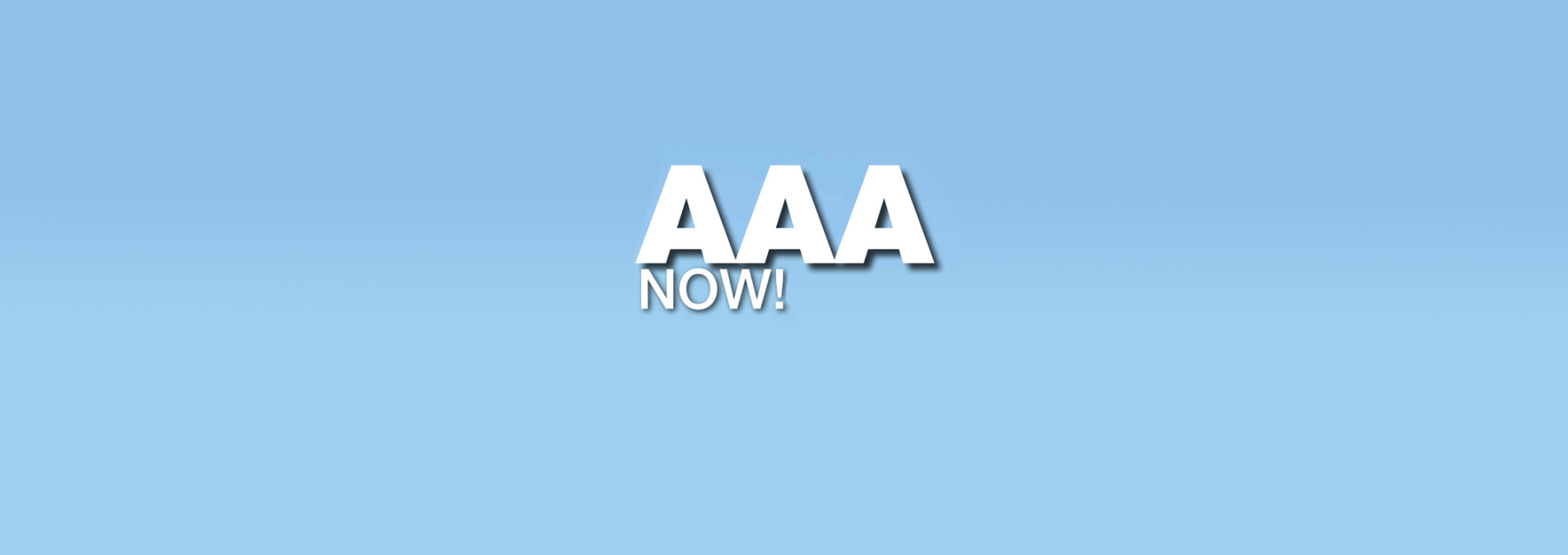 AAA Now Logo White