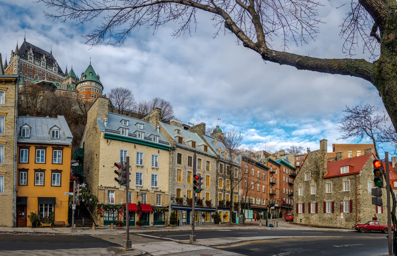 Old Town, Frontenac Castle, Quebec City