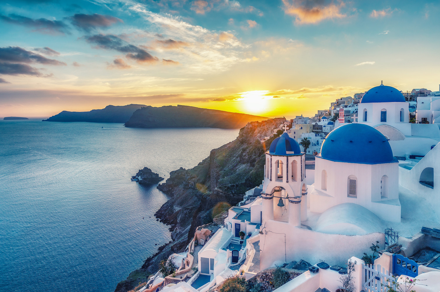 Travel - Greece Sunset