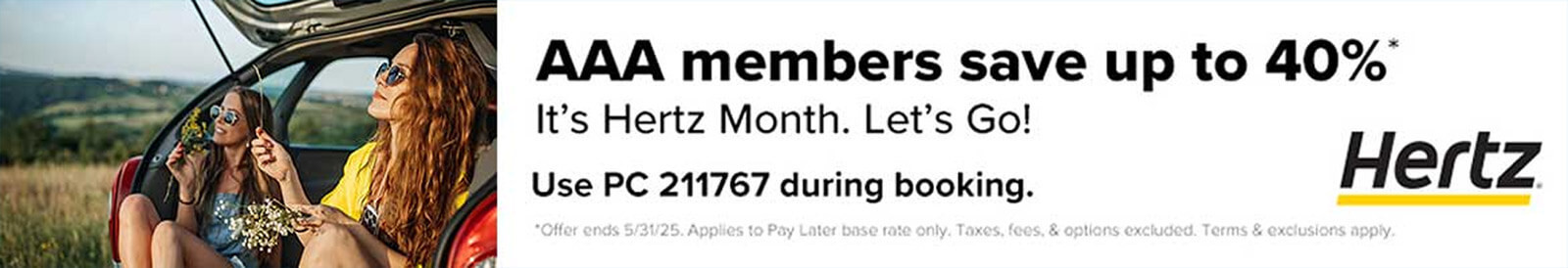 Hertz Banner