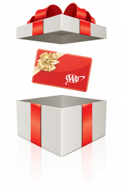 Holiday Membership Card Box