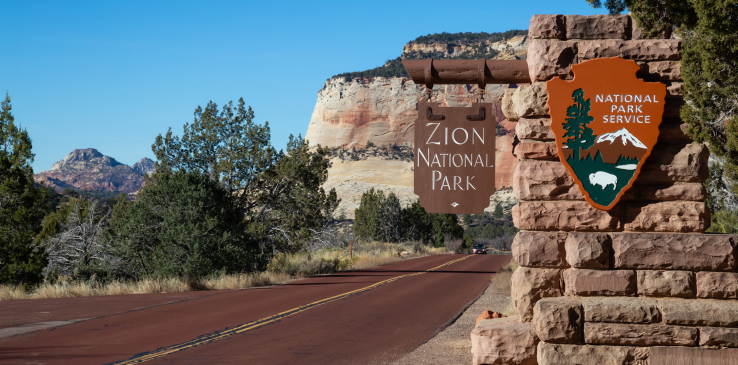 Zion National Park Entrance_2021