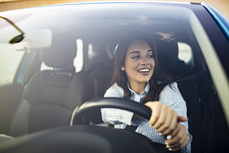 Women Driving Move Over