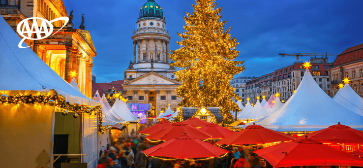 A European Christmas market