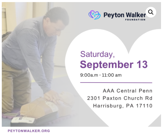 Peyton Walker CPR AED Class 2025.09.13