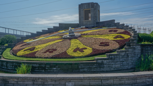 Floral Clock at Niagara Parks
