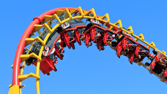 Rollercoaster Ride - Yellow