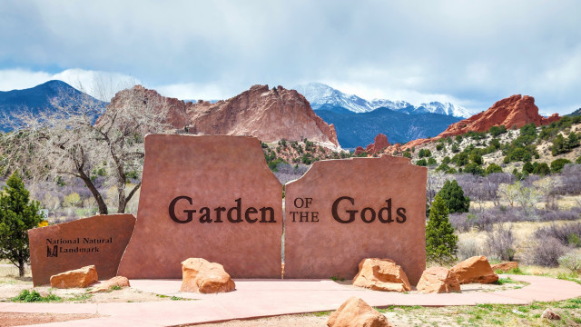 Garden of Gods Entry Sign 