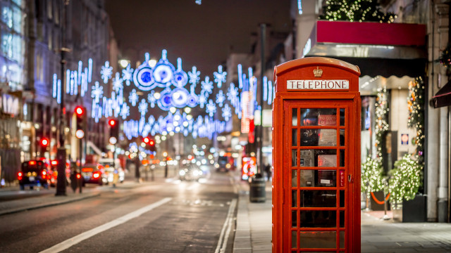 London at Christmas 