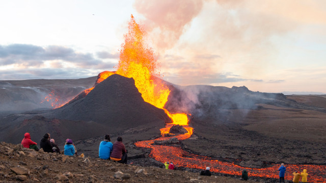 Active lava flows of Iceland