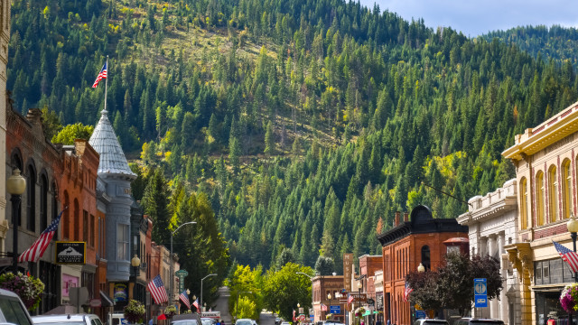 Wallace Idaho Silver town