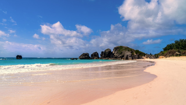 Stunning Sandy Beach Bermuda