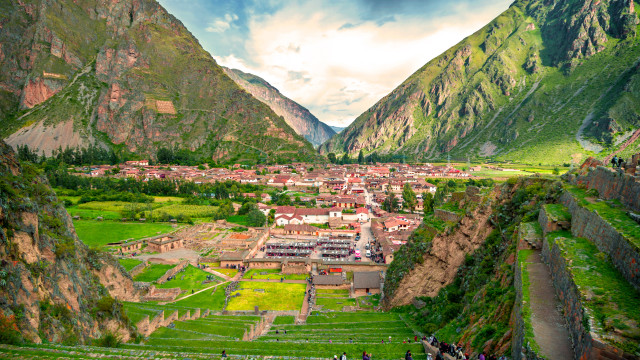 Peruvian Valley of Ollantaytambo 