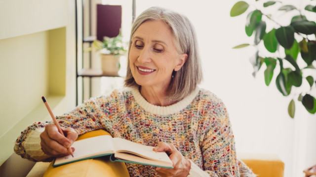 woman reading