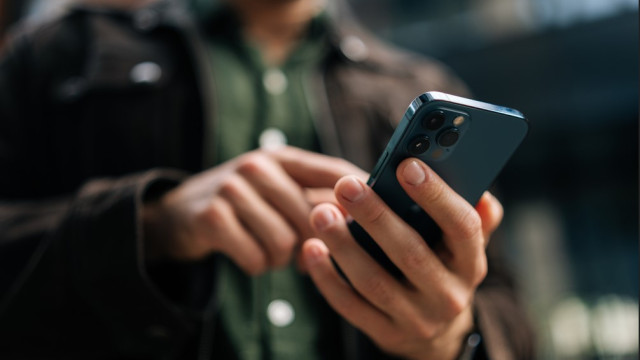 Person on cell phone