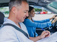 Driving Instructor - Girl Student
