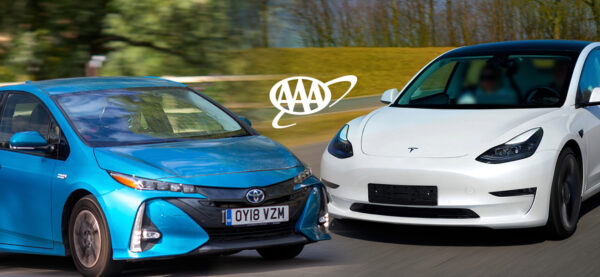 Two cars on the road