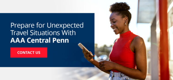 Prepare for unexpected travel situations banner