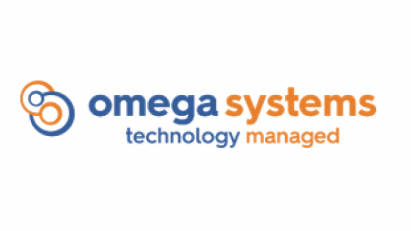 Omega BLUE+ORANGE logo with tag_webpage