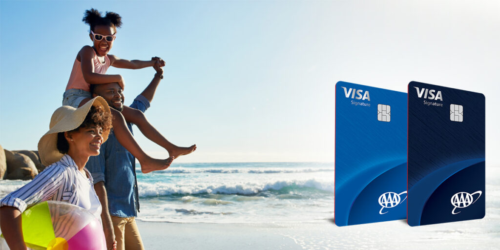 AAA credit card ad - Family travel